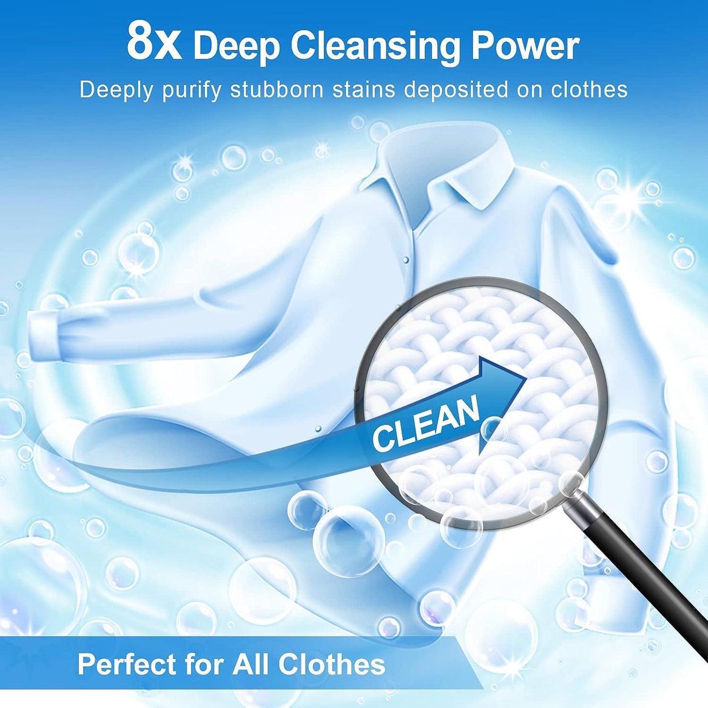 Binbata Laundry Detergent Sheets, 200 Loads Hypoallergenic Eco-Friendly