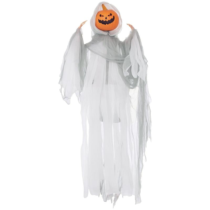 Halloween Decorations Life Size Outdoor Ghost/Clown/Witch, Sound and Motion Activated Animated Prop Animatronic Decor with Light up Eyes, Spooky Sound