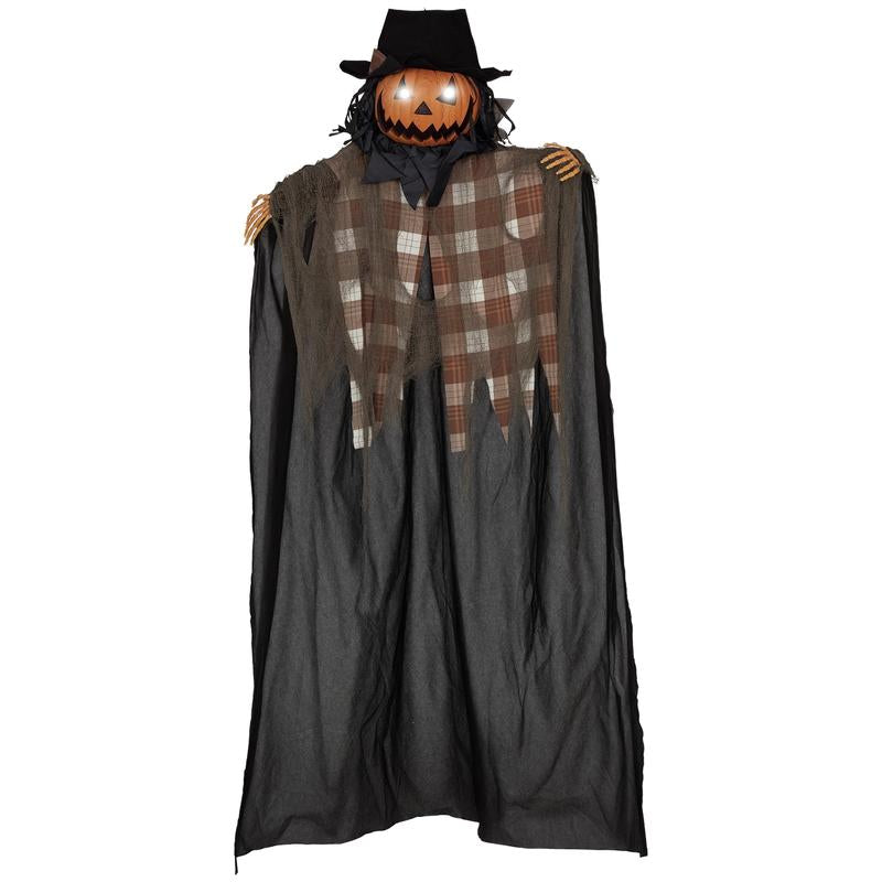 Halloween Decorations Life Size Outdoor Ghost/Clown/Witch, Sound and Motion Activated Animated Prop Animatronic Decor with Light up Eyes, Spooky Sound