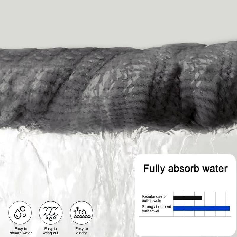 4 Pack Oversized Bath Towels Set - 35"X70" Extra Large Super Absorbent Quick-Drying Microfiber - Ultra Soft Bath Sheets for Spa, Gym, Travel & Home - Perfect Gift for Valentine'S Day, Family & Fitness Lovers