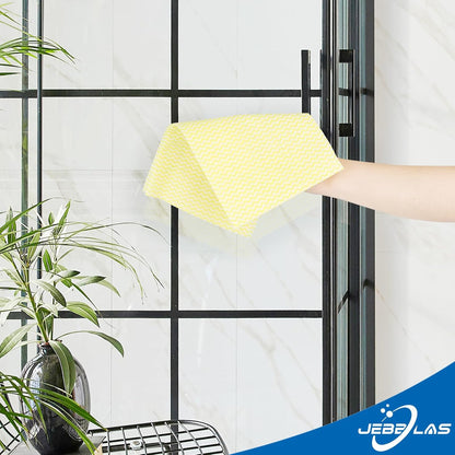 Cleaning Towels Dish Towels and Dish Cloths Reusable Towels,Handy Cleaning Wipes, Great Dish Towel, Disposable, Absorbent, Dry Quickly 60 Sheets/Pack,Blue