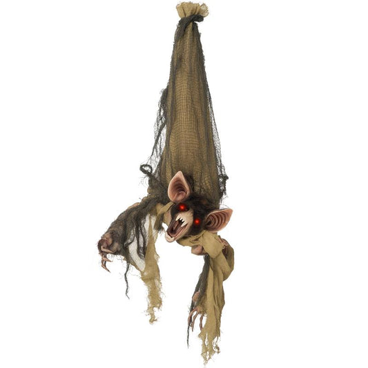 Halloween Decorations Life Size Outdoor Ghost/Clown/Witch, Sound and Motion Activated Animated Prop Animatronic Decor with Light up Eyes, Spooky Sound